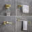 Cube 4 - Piece Bathroom Hardware Set-52358852