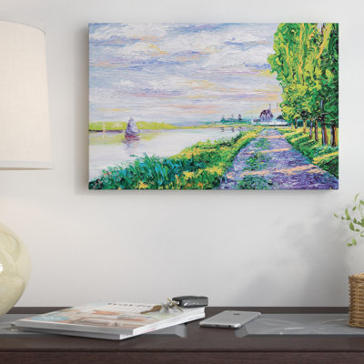 " Afternoon Light (Tribute To Monet) " by Kimberly Adams
