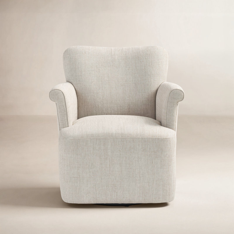 Camellia Swivel Chair, Alcala Wheat