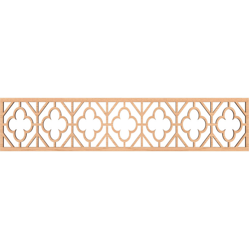 Moulure Hazelton, Noyer blanc, H 10 po x l 46,75 po x P 0,375 po