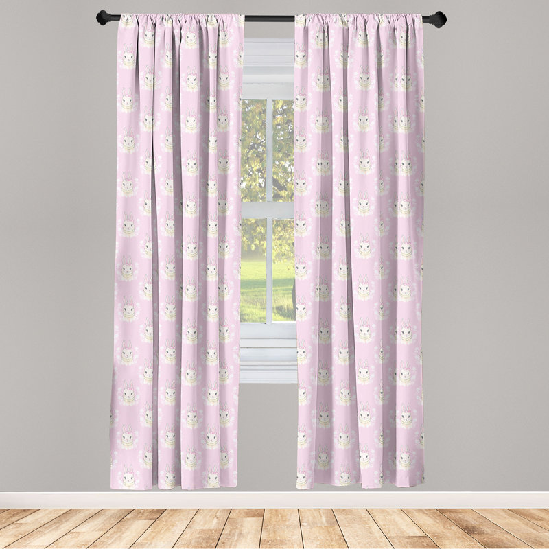 Rideaux 4 panneaux The Holiday Aisle®, L 56 po x L 63 po