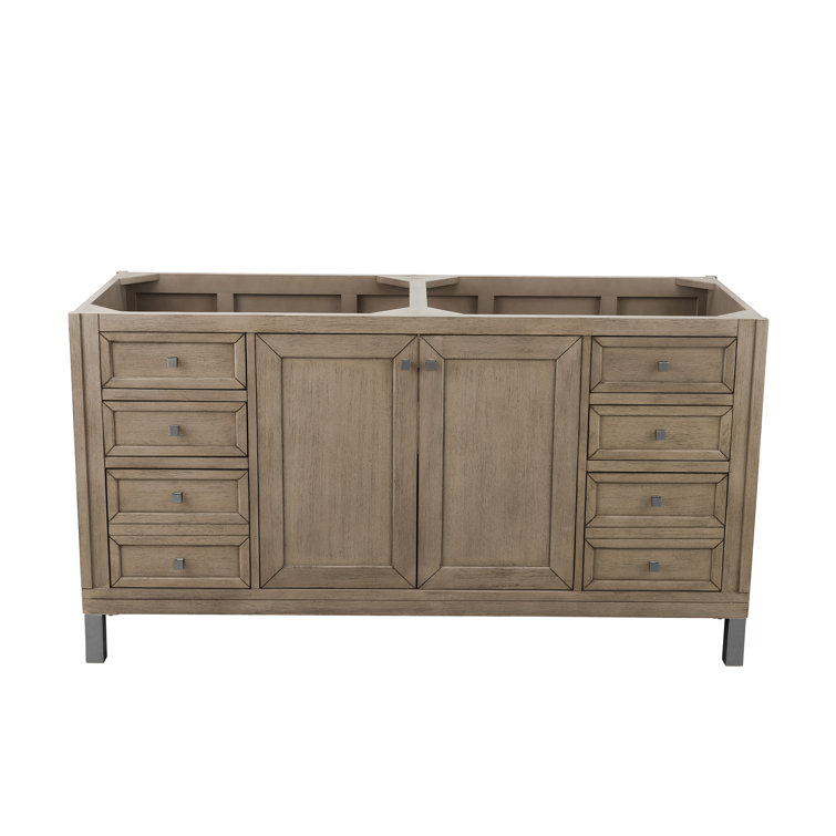 Chicago 60'' W Double Bathroom Vanity Base