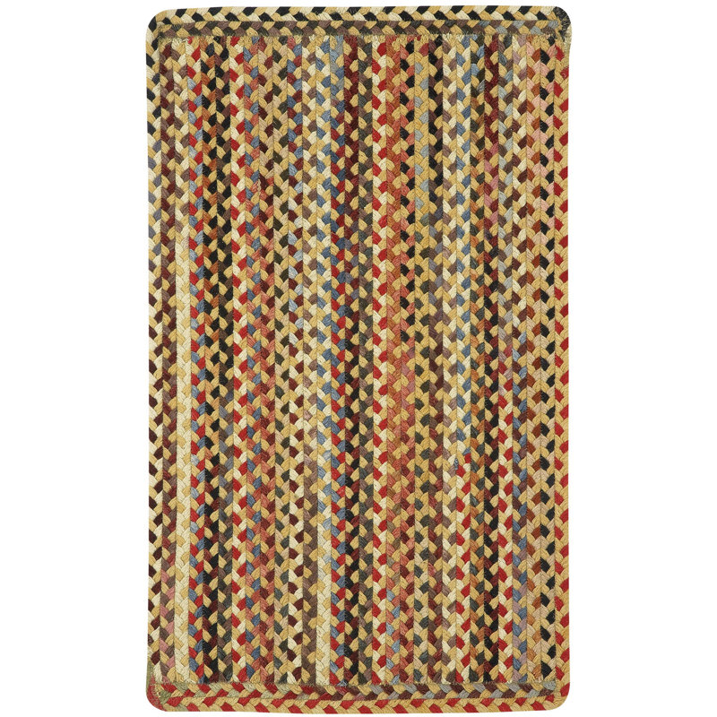 Nikolai Wool Indoor Rug, Vertical Stripe Rectangle 3' x 5'