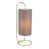 Antique Brass  Base/Grey Shade selected