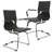 Amaiia Conference Chair Faux Leather Sled Base (Set of 2)-702152561-702152557