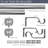 Vrinda Metal Adjustable Single Curtain Rod-1407382308-1407382315
