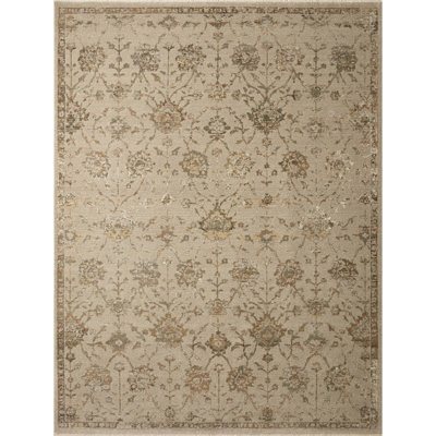 Tapis doré à la machine
