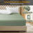 Solayne Deep Pocket Fitted Sheet Only 100% Long Staple Cotton Breathable Bottom Sheet Fits Up To 14" Deep Mattress-111075372-111075373