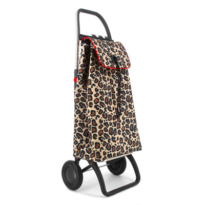 Rolser I-max Wild 2 Wheel Foldable Trolley In Camel