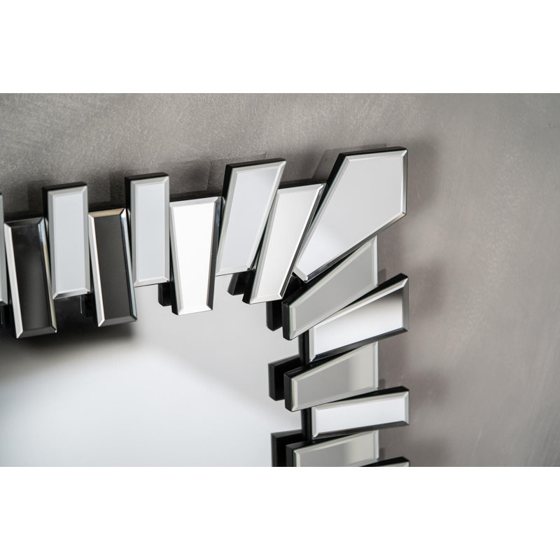 Damone Solid Wood Rectangle Mirror