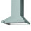36" Wide Chimney Wall Hood + Ventilator