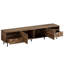 Console média Mid-Century avec beaucoup de rangement