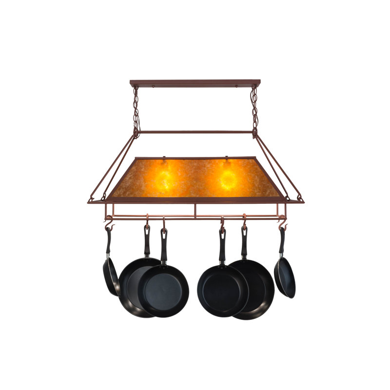Mission Prime Handcrafted Hanging Pot Rack