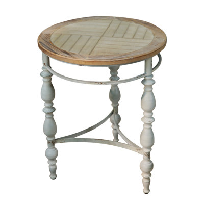 Accent Rustic Wooden Carved Coffee Table