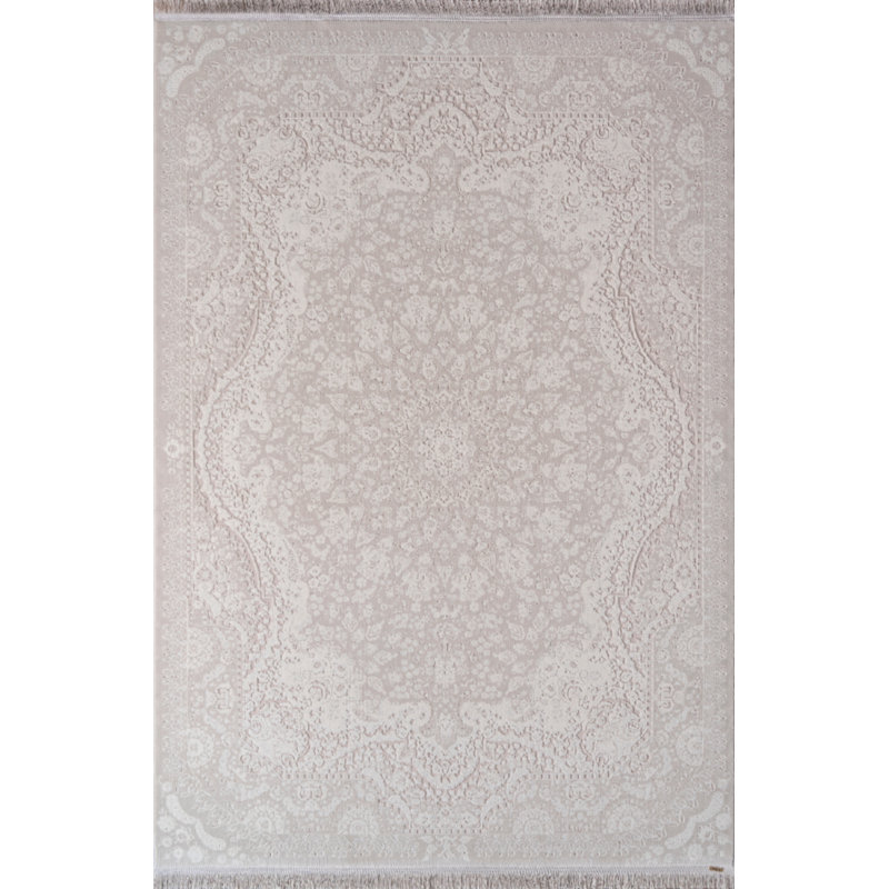 Tapis rectangulaire en coton Teresia, Rectangle 4 pi x 6 pi 3 po