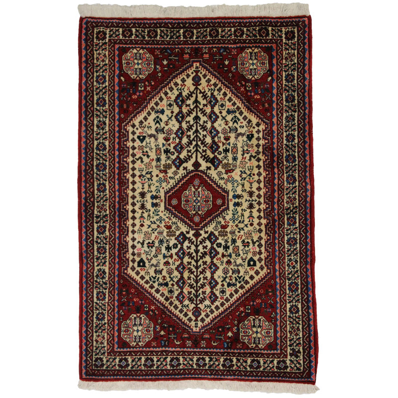 Paisleyann Oriental Area Rug in Beige