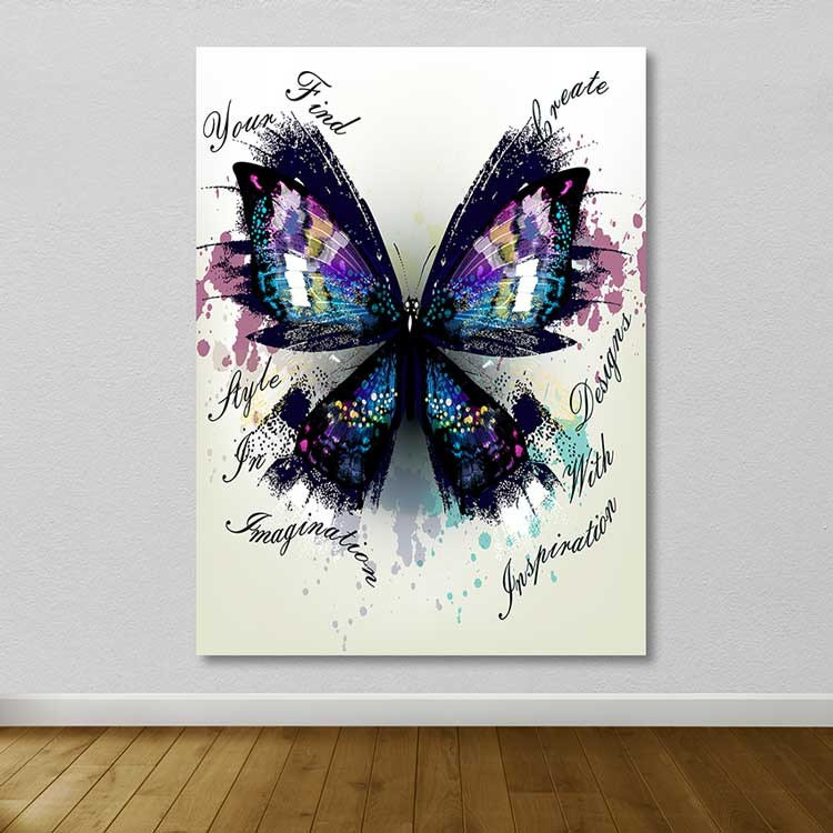 Peinture décorative sur toile