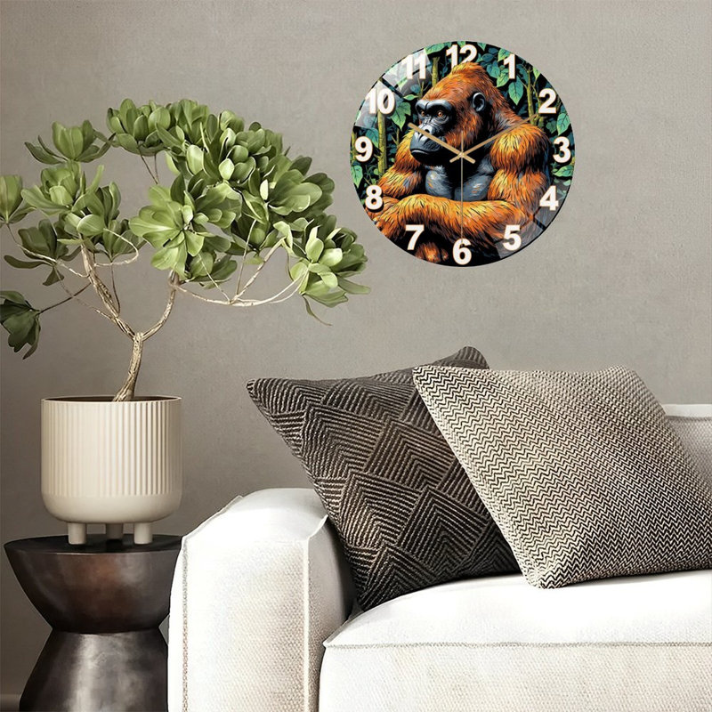 Horloge murale Gorilla