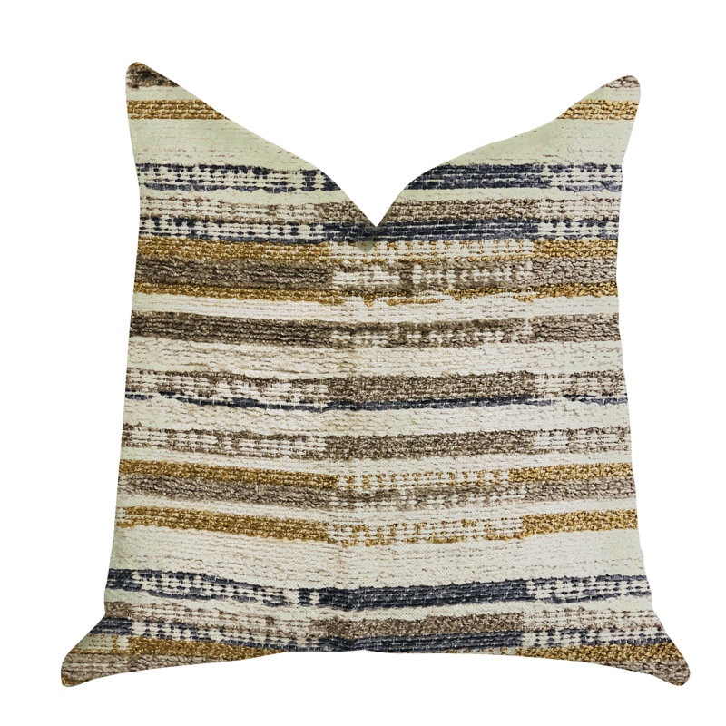 Oreiller de luxe Lombardi Lane, 24 po x 24 po, Coussin décoratif