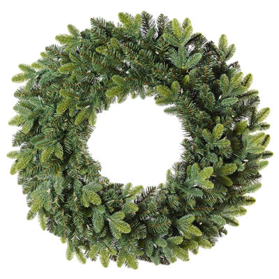 Couronne de verdure pré-illuminée en sapin de Kassel de 61 cm