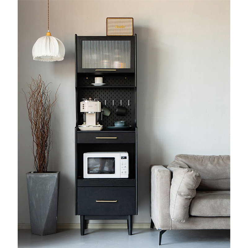 Armoire garde-manger moderne et multifonctionnelle à grande capacité