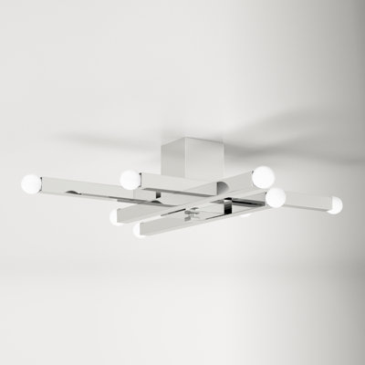 Peary 8 Light Flush Mount