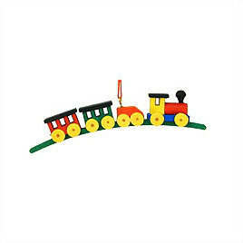 Medium Train Hanging Figurine Ornament