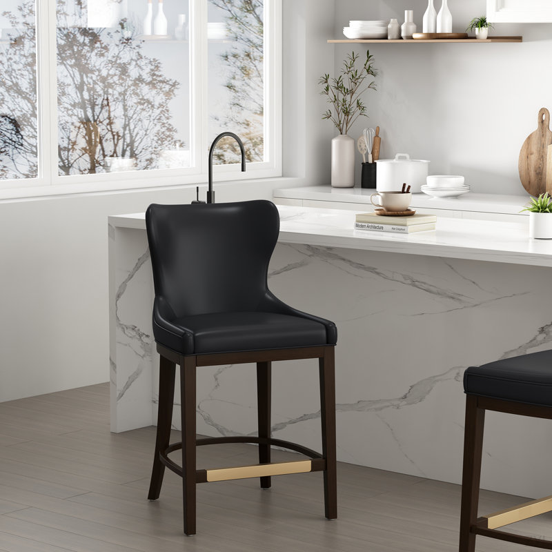 Tabouret de bar Blair, Black