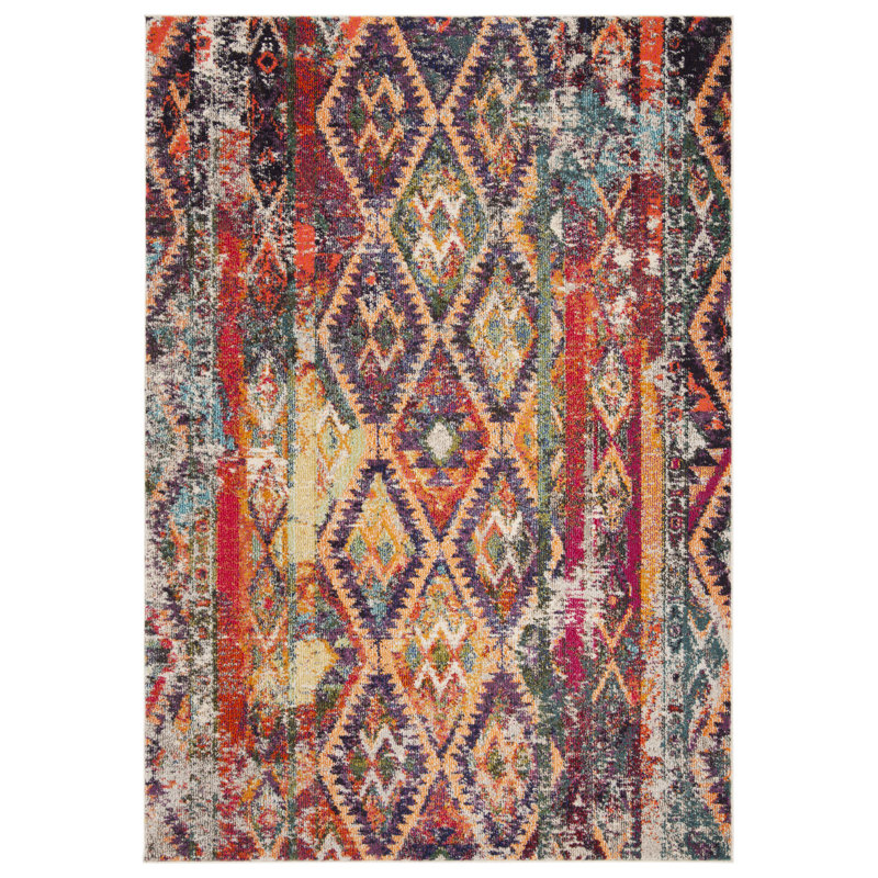 Marty Moroccan Area Rug, Rectangle 122 x 170 cm