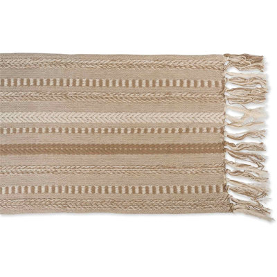 Farmhouse Braided Stripe Table Runner Collection