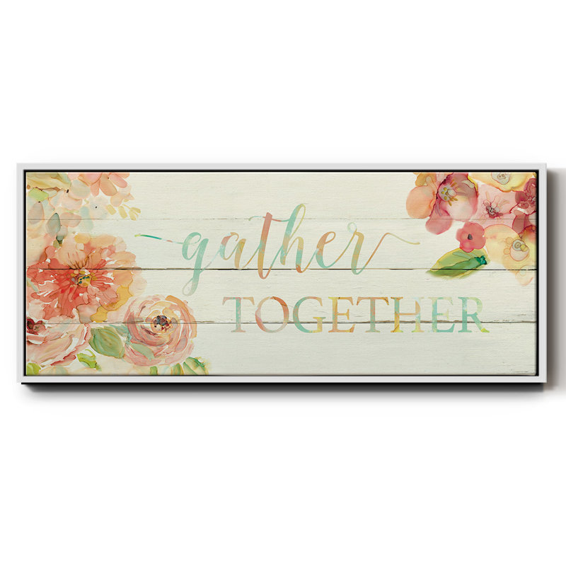 Gather Together- Framed Canvas