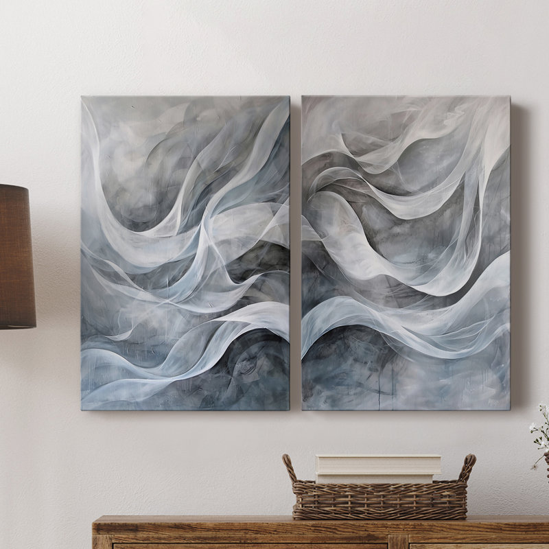 ABSTRACT Series CDLXIII-Premium Gallery Wrapped Canvas -Ready to Hang, 18" H x 24" W