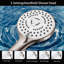 Combinaison luxueuse de pomme de douche double-112457911