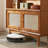 Simple Rattan Woven Tea Set Display Cabinet