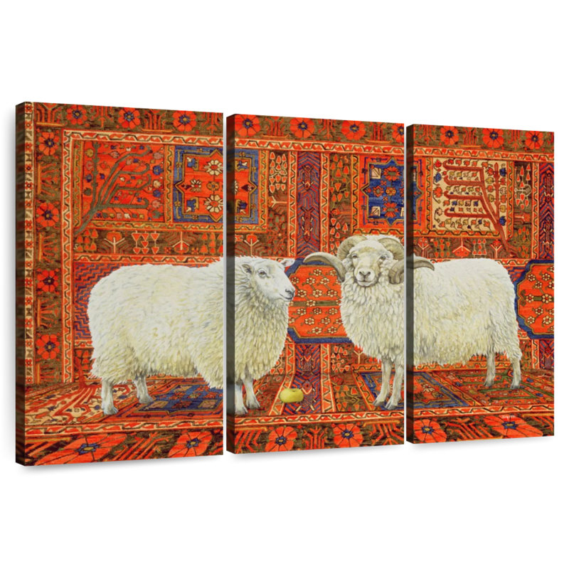 Brampt Persian Wool, 48" H x 74" W