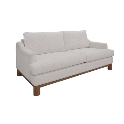 Keiah Solid Wood 59.5'' Reception Loveseat