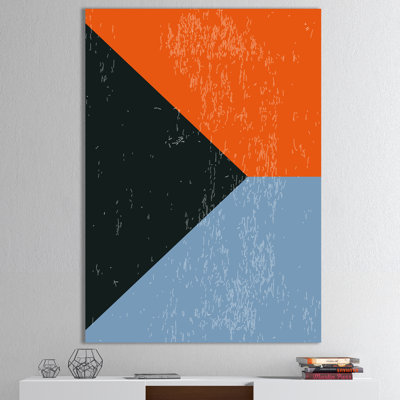 «Minimal Geometric Compostions of Elementary Forms VI», reproduction d'impression sur toile