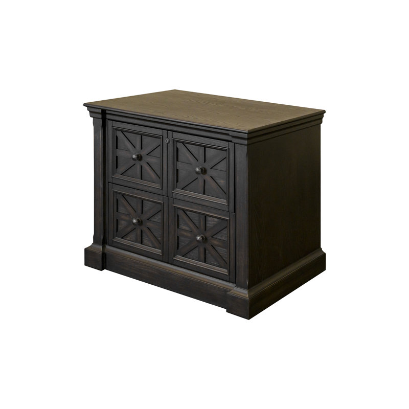 Naumann 36'' Wide 2 -Drawer File Cabinet