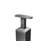 Square Profile Top Mounted Post Flat Fixed Saddle Stainless Steel Handrail Support