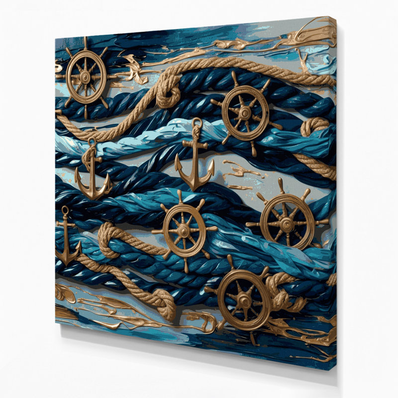 Art mural sur toile gris, H 32 po x l 32 po