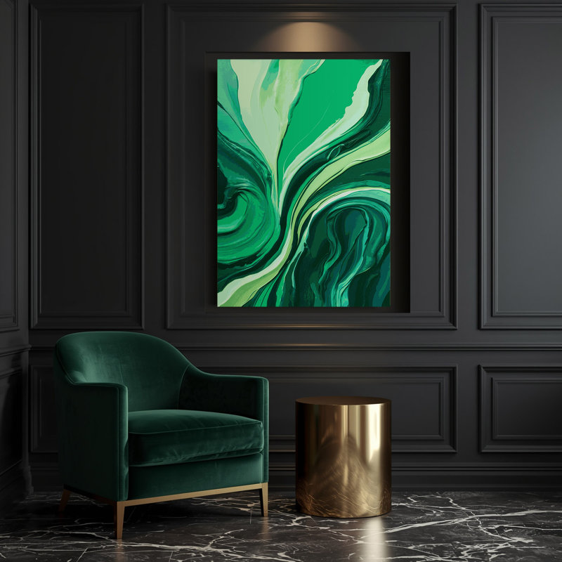 Art abstrait sur toile abstrait 85, H 20 po x l 16 po