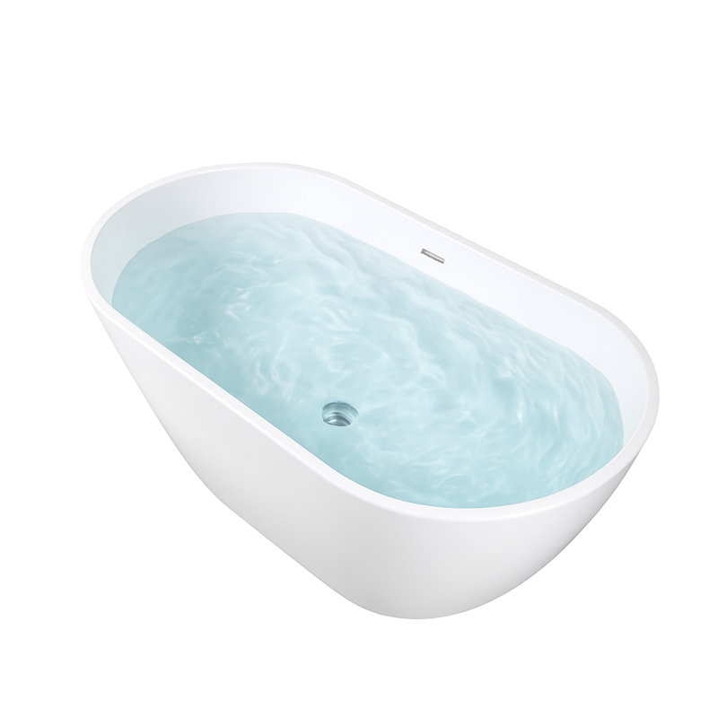 67'' x 29'' Freestanding Soaking Acrylic Bathtub