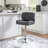 Aireen Swivel Upholstered Adjustable Height Counter Stool with Steel Frame-1985415922