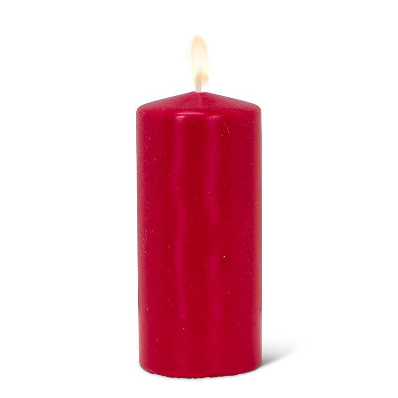 Bougie sans parfum, H 5 po x l 2,50 po x P 2,25 po