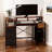 47'' Computer Gaming Office Desk With Charging Station & Storage Drawers, Versatile Writing Work Desk For Home Office Study-1603923409