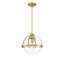 Luminaire suspendu simple en verre Margos-1633139662