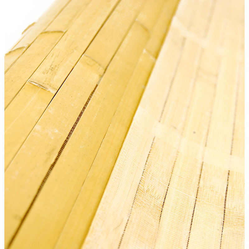 Natural Raw Bamboo Wainscoting Wall Panel Decor