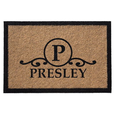 All-Weather Non-Slip Outdoor Personalized Mat