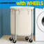 Rolling Laundry Hamper-252972825