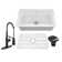 31.88'' L Undermount Single Bowl Fireclay Kitchen Sink